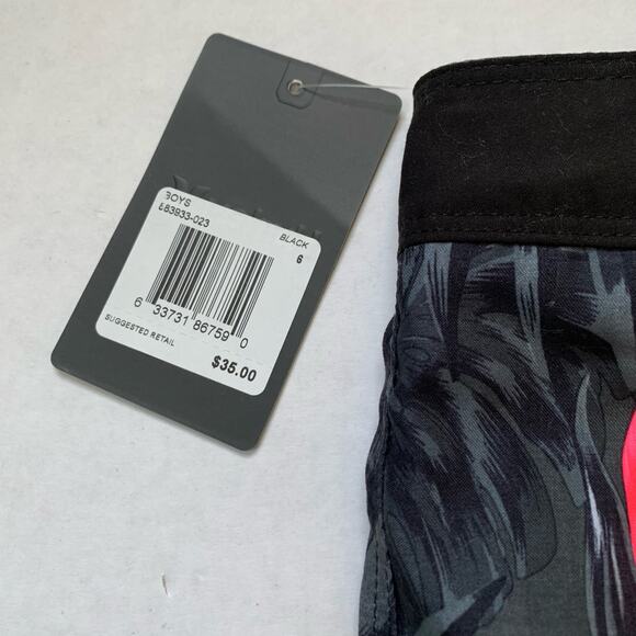 NWT Boys Hurley Swim Trunks Sz 6 - Picture 3 of 7